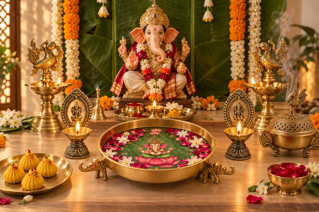The Ganesh Chaturthi Décor Guide: 7 Pieces to Create a Beautiful Bappa Corner