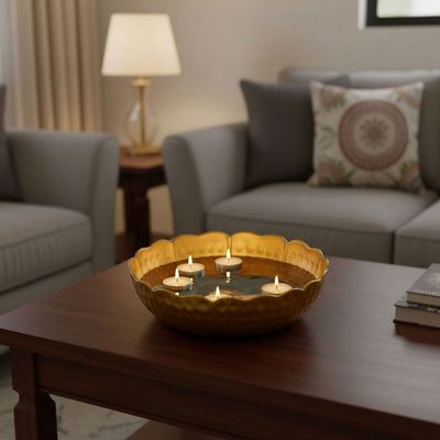 Kamadhenu Pichwai Art Urli