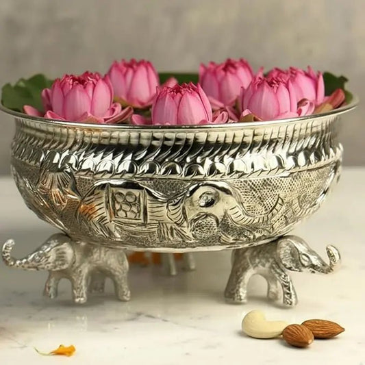 Majestic Elephant Urli - KaariTales