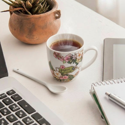 Floral Ceramic Mug - KaariTales
