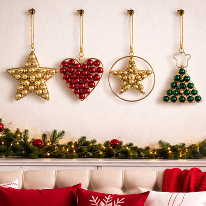 4 Unit Assorted Hanging Ornament KaariTales