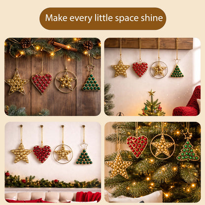 4 Unit Assorted Hanging Ornament KaariTales