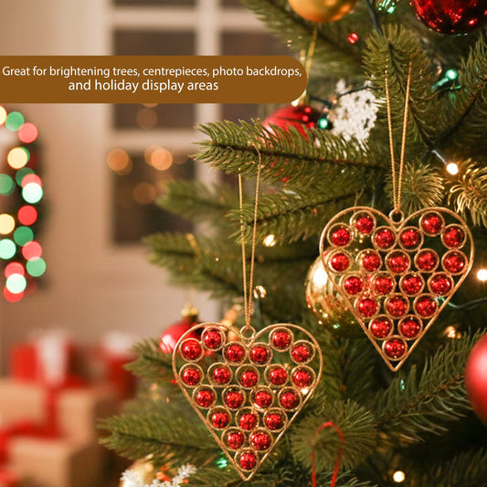 Crimson Charm Heart Ornament KaariTales