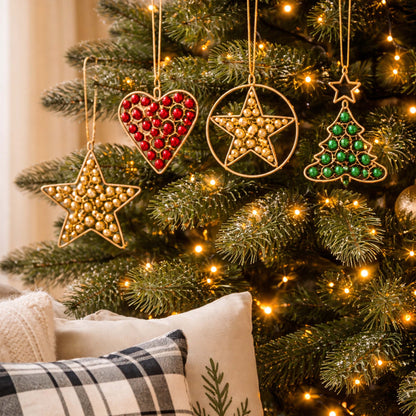 4 Unit Assorted Hanging Ornament KaariTales