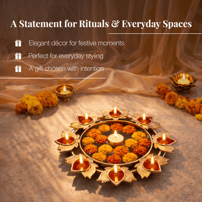 Blush Lotus Urli - KaariTales