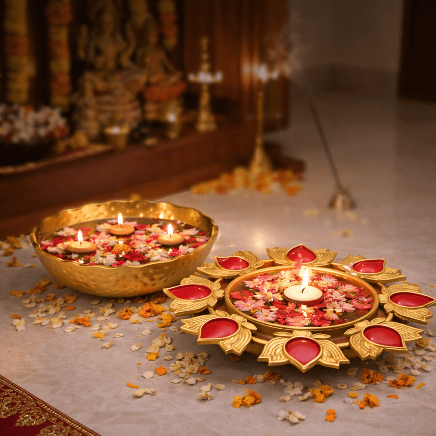 Blush Lotus Urli - KaariTales