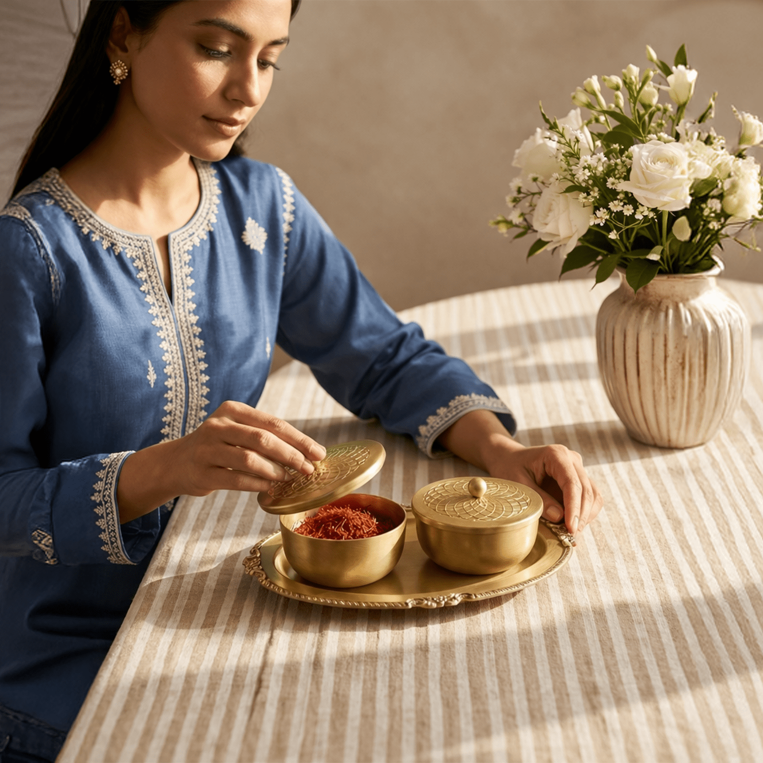 Heritage Brass Twin Bowl — the tray guests always ask about - KaariTales