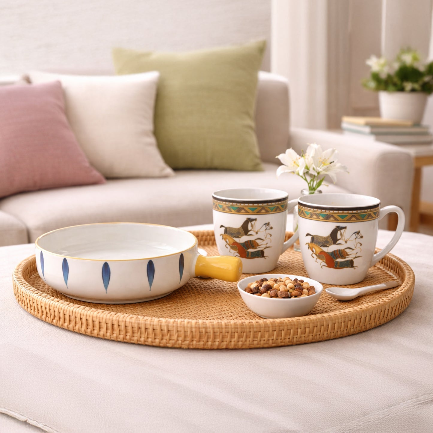 Serve, Sip & Smile Set - Heritage horse - KaariTales