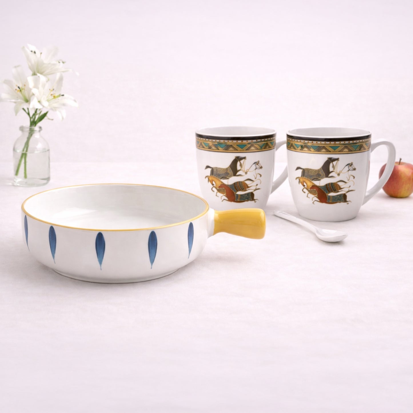 Serve, Sip & Smile Set - Heritage horse - KaariTales