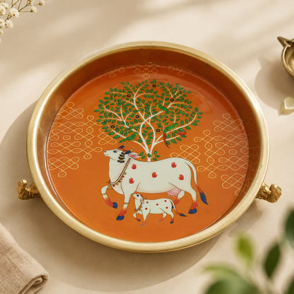 Kamdhenu Tree of Life Decorative Urli