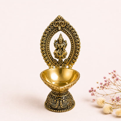 Temple Brass Lakshmi Diya