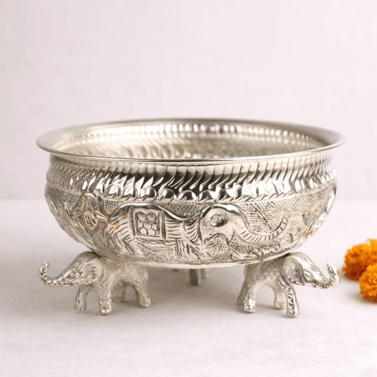 Majestic Elephant Urli - KaariTales