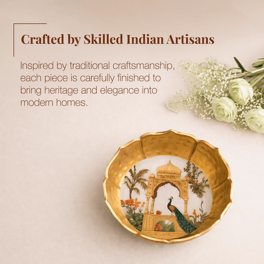 Royal Swing Pichwai Accent Urli - KaariTales